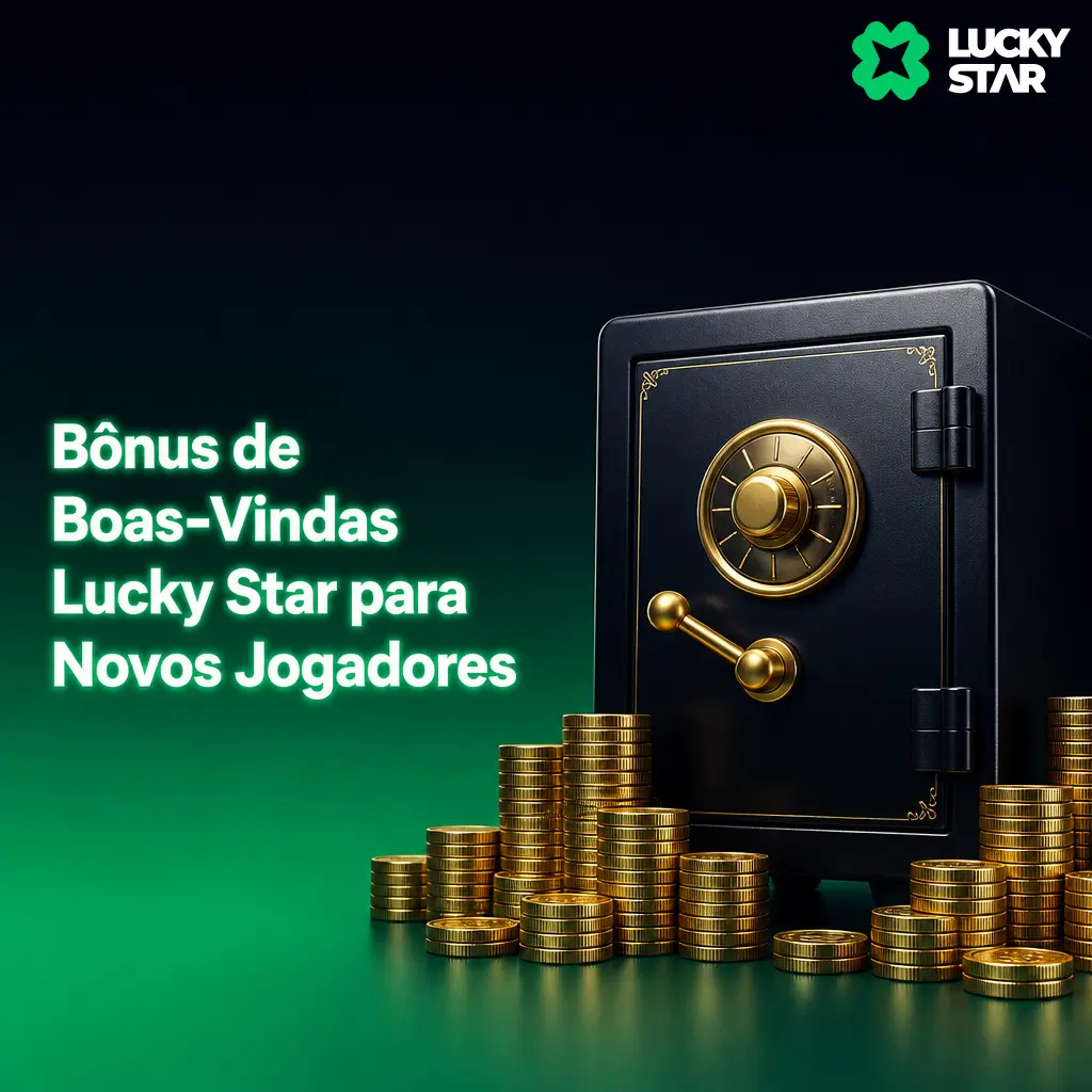 Bônus de boas-vindas Lucky Star: até 500% em 4 depósitos e crédito de até R$15.000 para novos jogadores