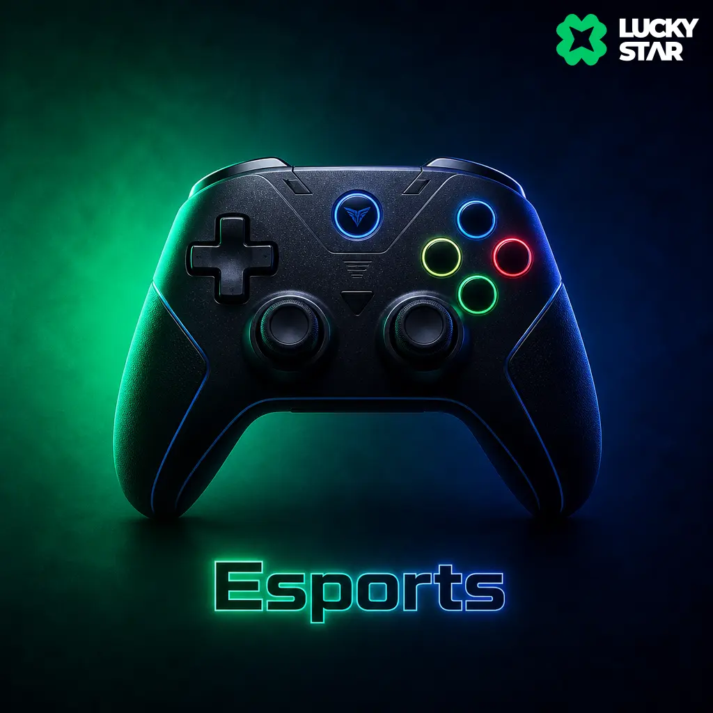 Logos de CS2, League of Legends, Dota 2 e Valorant representando mercados de apostas em torneios de esports