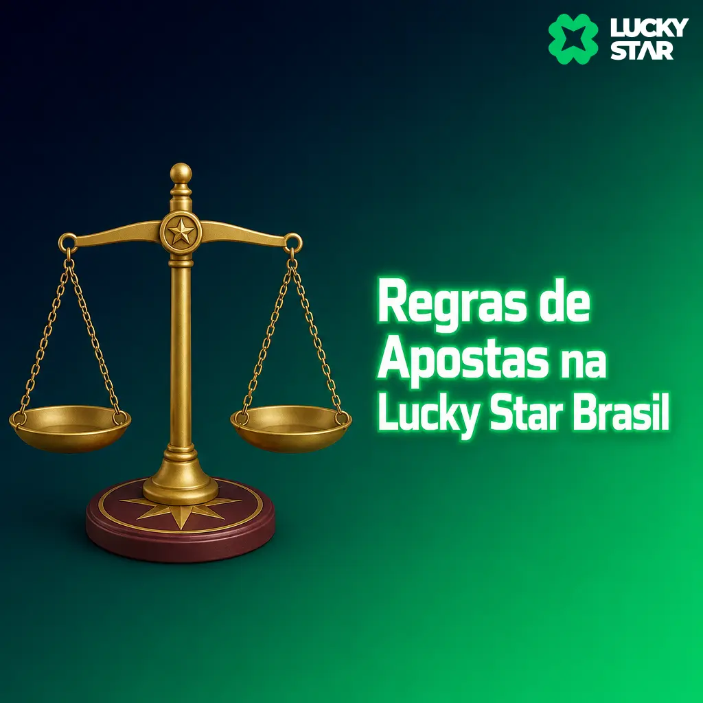 Regras de apostas da Lucky Star Brasil: conta única por CPF, liquidação oficial e verificação de identidade para saques.