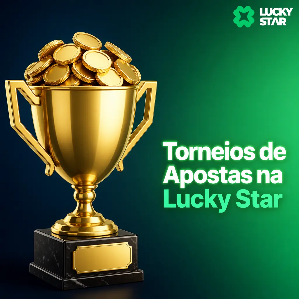Ranking de torneio de apostas esportivas na Lucky Star mostrando pontuação e posições dos participantes